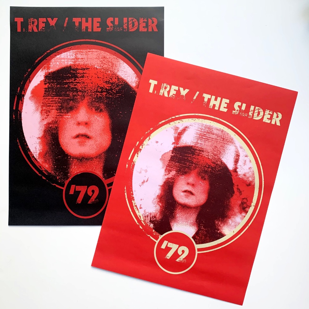 The Slider 2x Limited Edition Prints    Red & Black